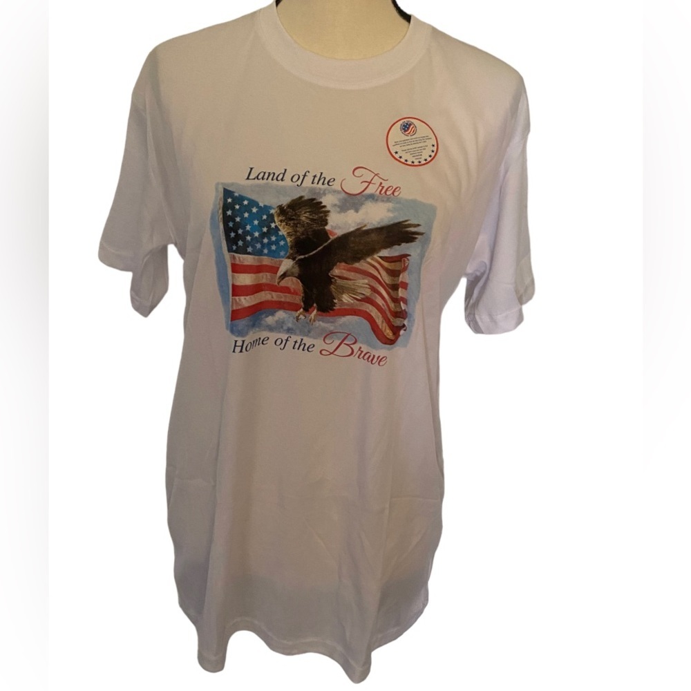 Holiday top 4of July shirt size L